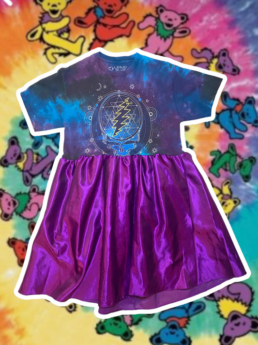 Grateful Dead Band Tee Dress Size Medium