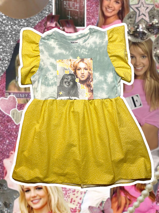 Kids: Britney Spears Band Tee Dress Size 13/14