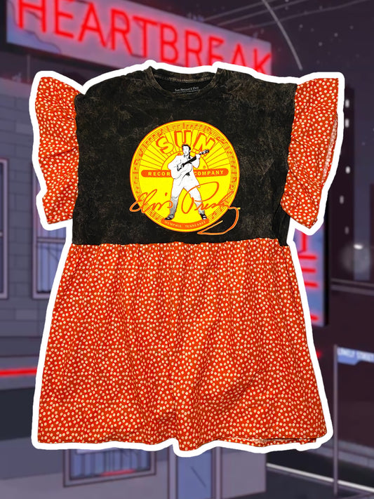 Elvis Smock Dress Size 2XL-3XL