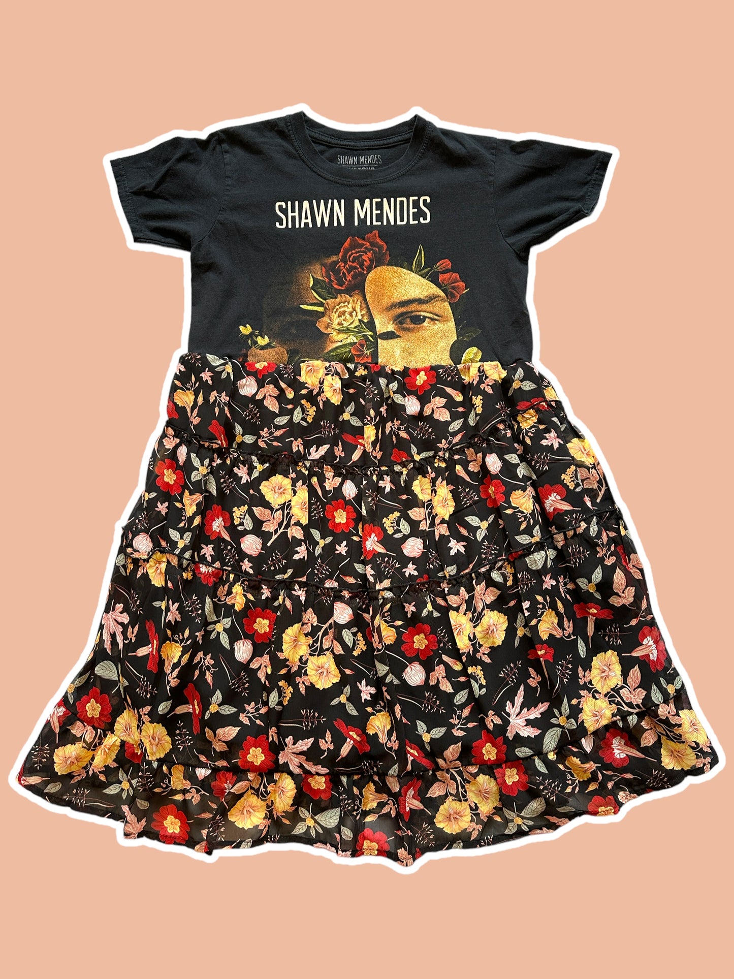 Shawn Mendes Band Tee Dress Size Small