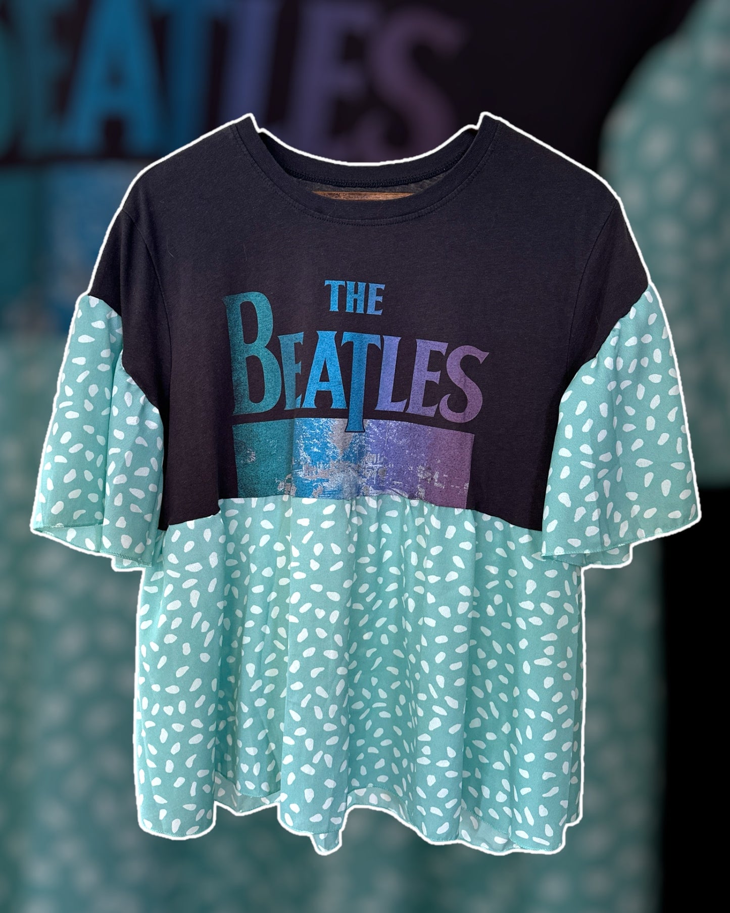 Beatles Reworked Flowing Tee Size M-L