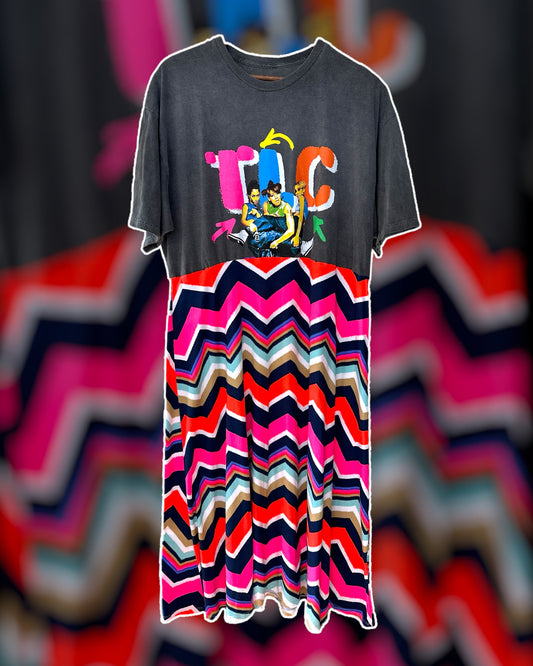 TLC Band Tee Dress Size XL