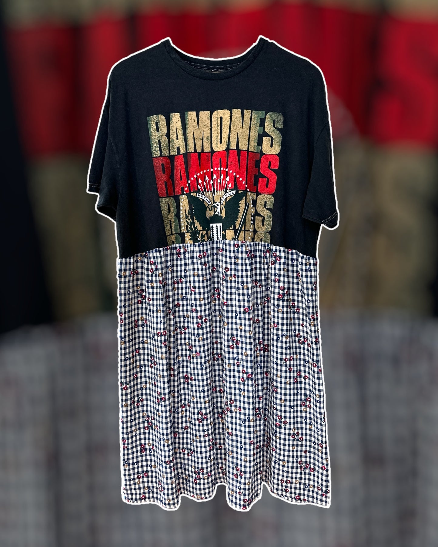 Ramones Band Tee Dress Size L-XL