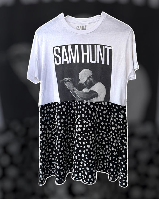 Sam Hunt Band Tee Dress Size M-L