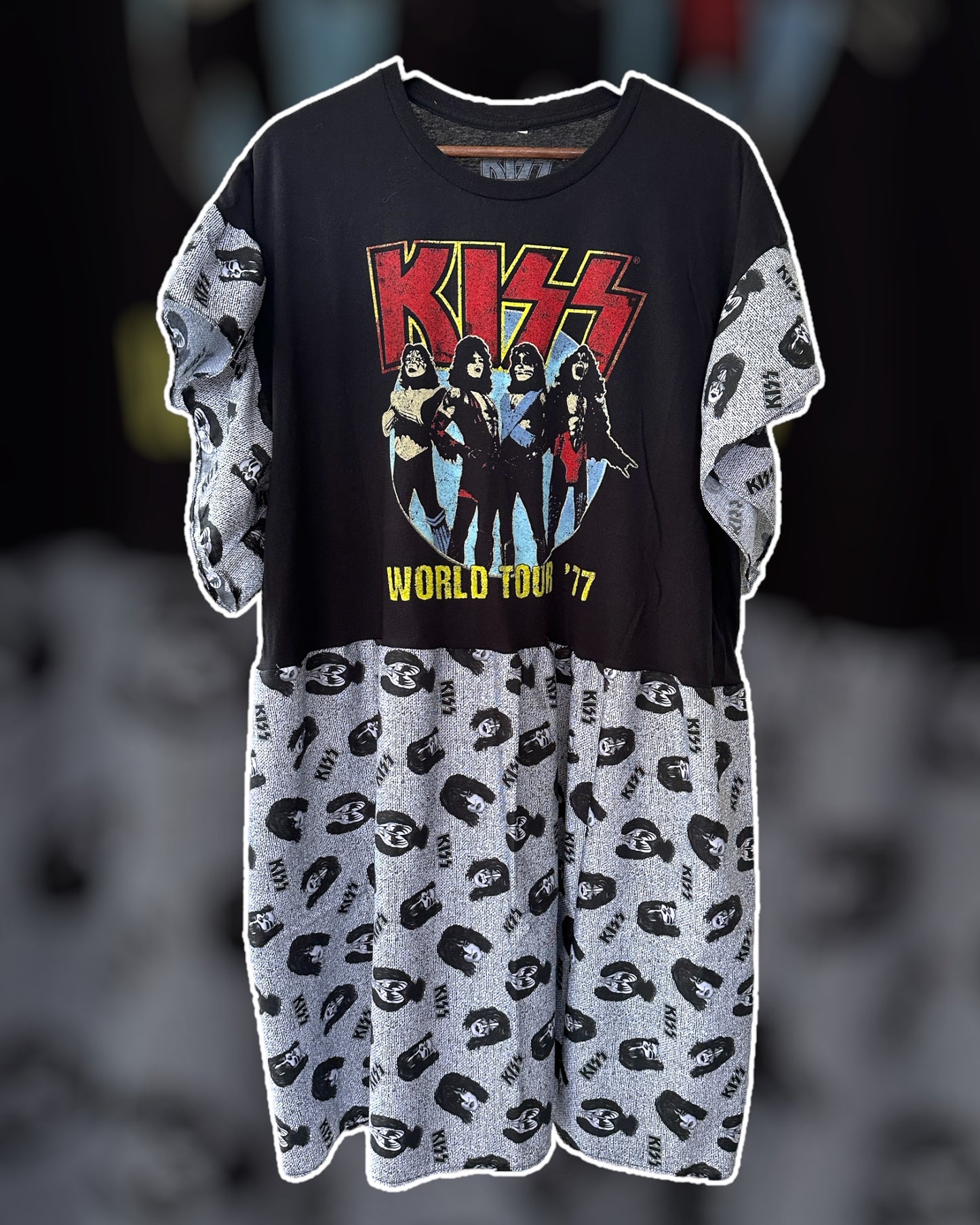 Kiss Band Tee Dress Size 2XL-3XL