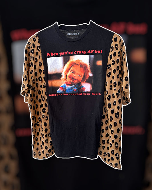 Chucky Shirt Rework Size M