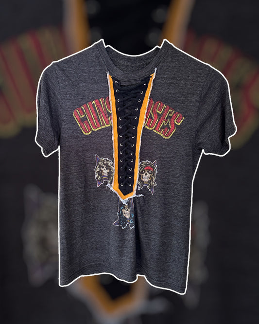 Guns N Roses Shirt Rework Size S-M