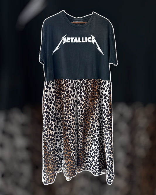 Metallica Band Tee Dress Size XL-XXL