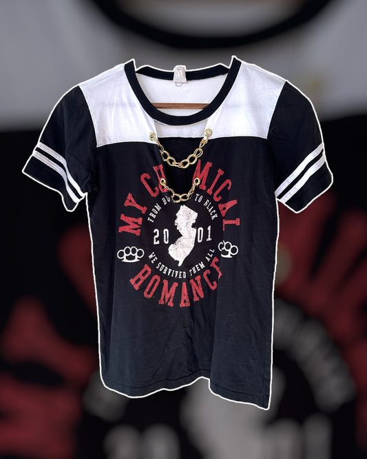 My Chemical Romance Shirt Rework Size S-M