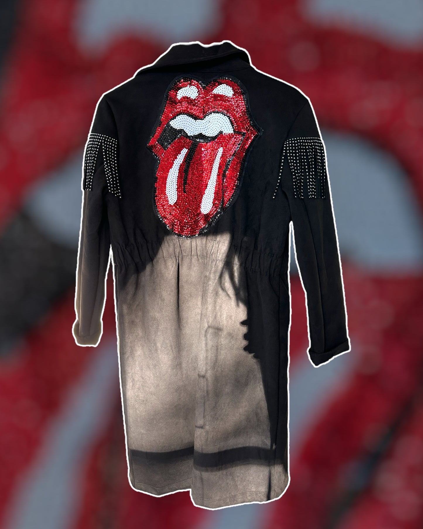 Rolling Stones Heavy Tassel Jacket Size M-L