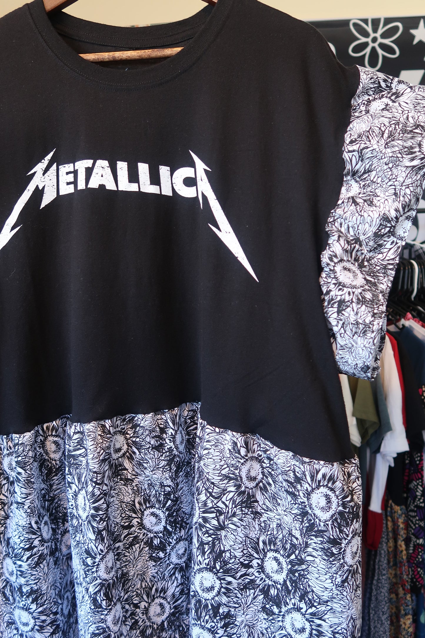 Metallica Band Tee Smock Dress Size 2X