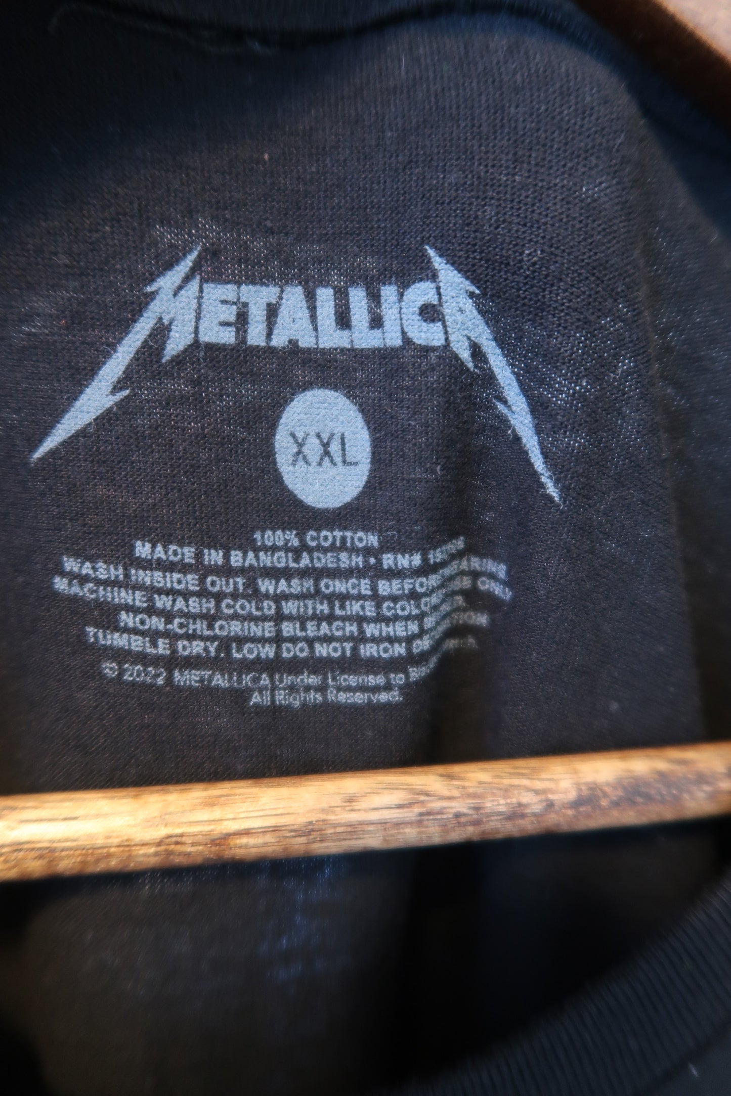 Metallica Band Tee Smock Dress Size 2X