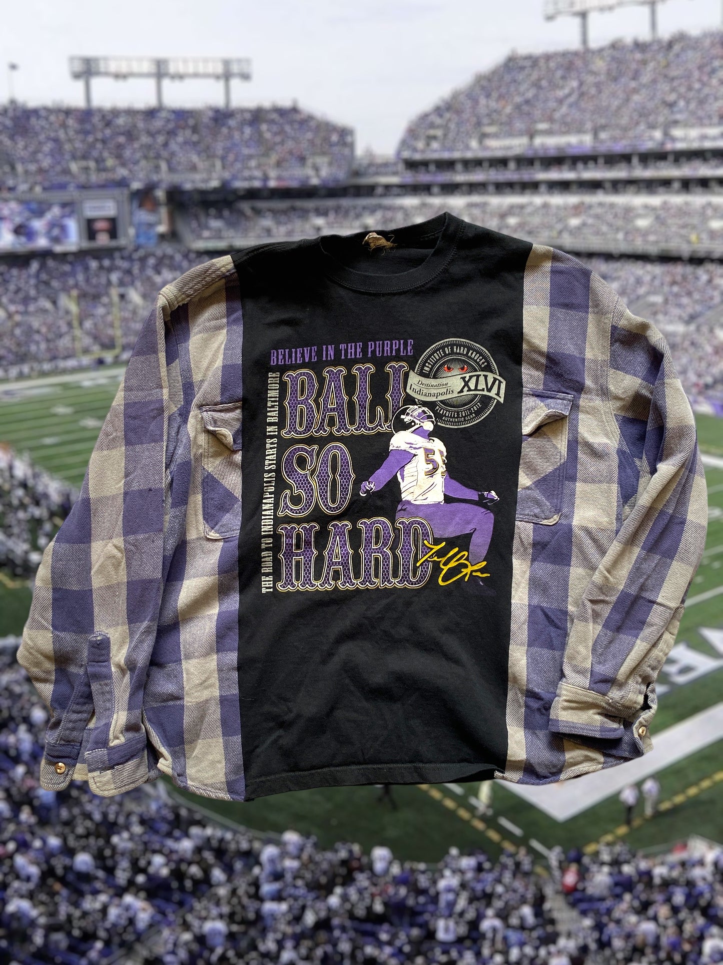 Ravens Tee Flannel