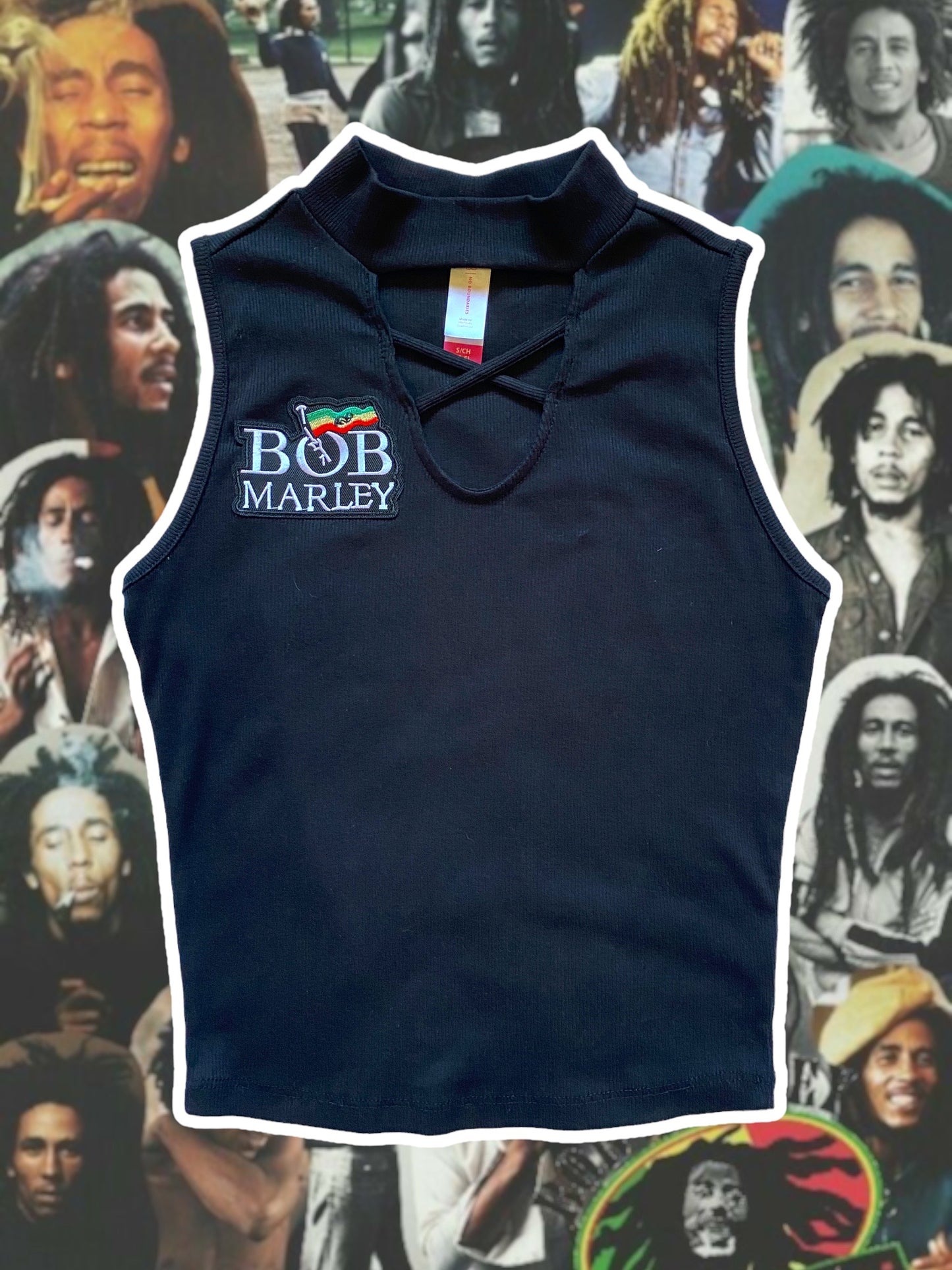 Bob Marley Patch Tank Size S-M