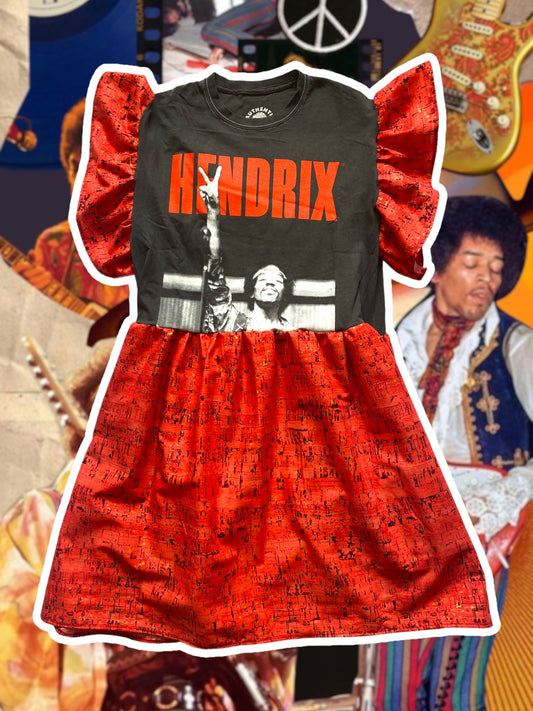 Jimi Hendrix Smock Dress Size S-M