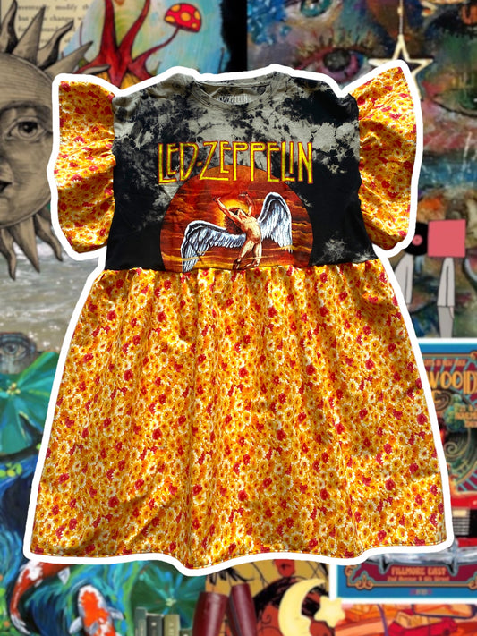 Led Zeppelin Smock Dress Size L-XL