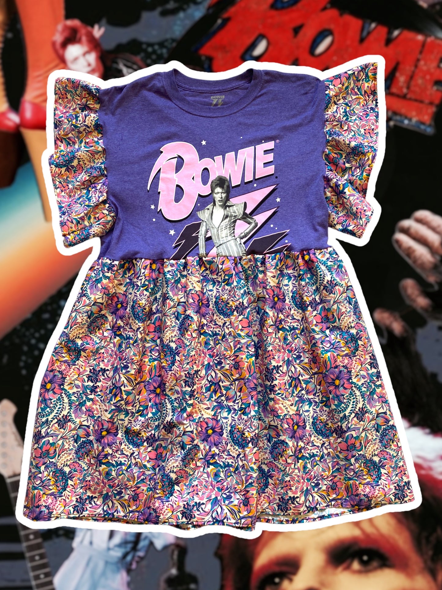 David Bowie Smock Dress Size M-L