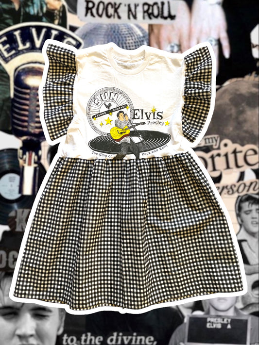 Elvis Smock Dress Size M-L